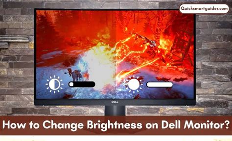 How To Change Brightness On Dell Monitor
