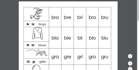 Tabla Magica Para Las Silabas Simples Y Compuestas Recomendada Images