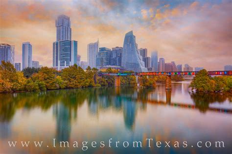 Downtown Austin In Sunrise Fog 1 Austin Images From Texas