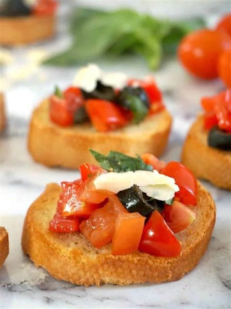 Italian Tomato Bruschetta Recipe My Gorgeous Recipes