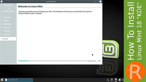 But how did i make it possible? How To Install Linux Mint 18 "KDE" - YouTube