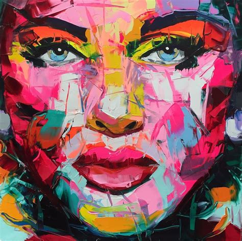 Dynamic Palette Knife Portraits Beautifully Balance Order With Chaos