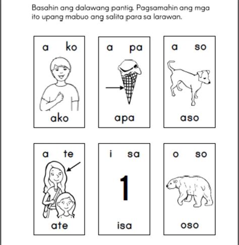 Free Patinig Worksheets Set 2 The Filipino Homeschooler Kindergarten