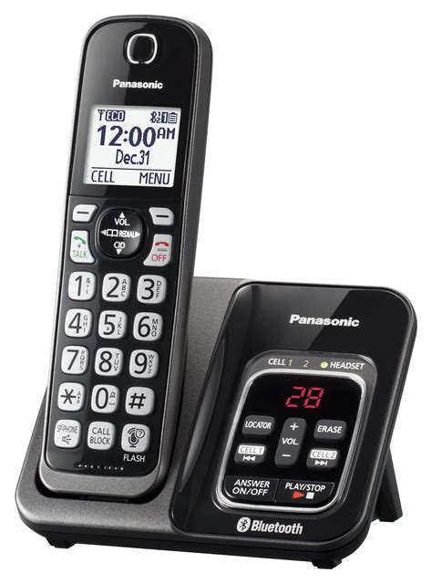 Panasonic Kx Tg3760 Link2cell Cordless Phone With Answer Machine