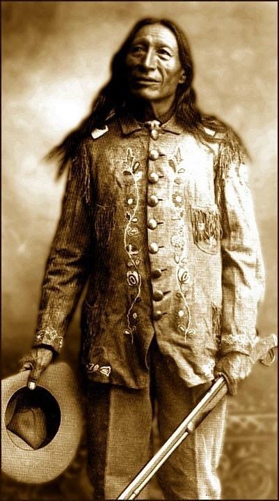 A Great Portrait Of Chief Iron Tail Who Was One Of The Most Famous