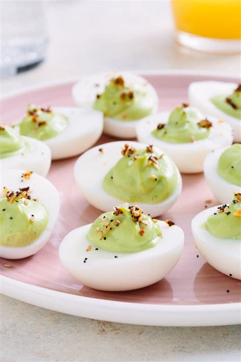 Avocado Deviled Eggs With Everything Bagel Spice Recipe Eat Your Books
