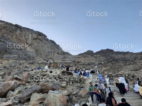 Gunung Al Noor Gua Hira Makkah Foto Stok Unduh Gambar Sekarang