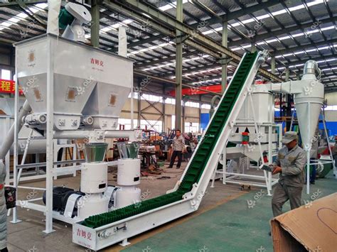 Livestock Feed Production Equipment for 2t/h Production Line – Factory