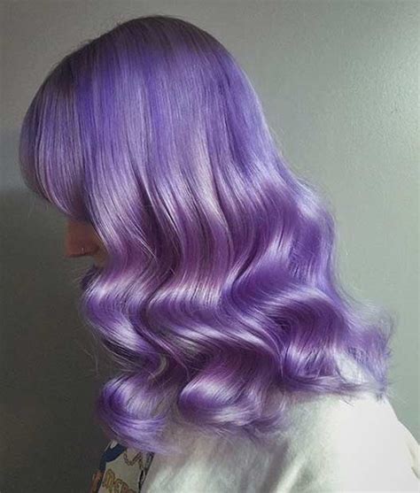 25 Beautiful Lavender Hair Color Ideas Stayglam