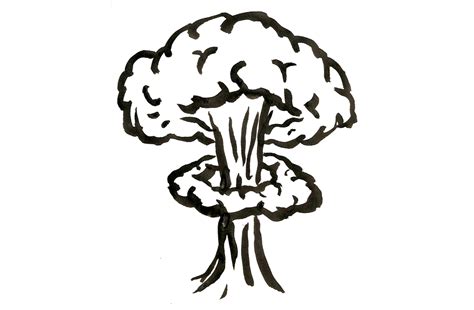 Atom bomb drawing at getdrawings. Clipart clouds explosion, Clipart clouds explosion ...