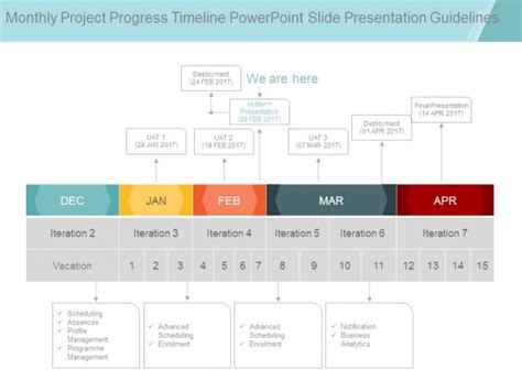 Monthly Timeline Powerpoint Template Download Template Power Point 2020