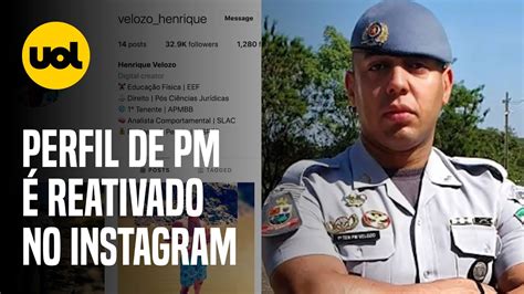 Caso Leandro Lo Perfil de PM é reativado no Instagram e família de