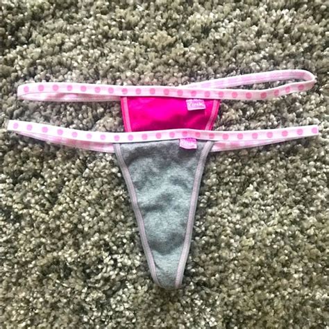 pink victoria s secret intimates and sleepwear iso victorias secret pink vstring thong panty