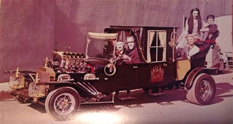 The Munster Coach And Cast By George Barris Munsters Car Munsters Tv
