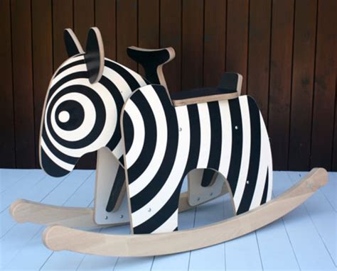 Cool And Mesmeraising Rocking Zebra By New Makers Kidsomania