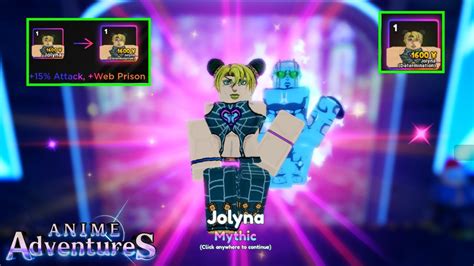 New Op Code How To Get New Mythic Jolyne Kujo And Op Evo Showcase