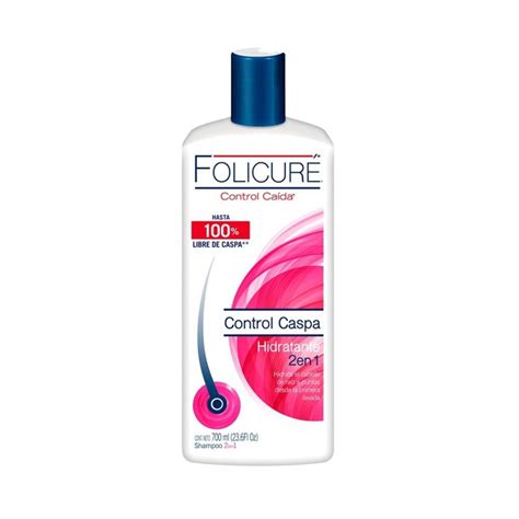 Shampoo Folicuré Control Caspa Hidratación 2 En 1 700 Ml Walmart