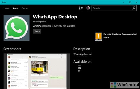 Whatsapp Desktop App Now Available For Download From Microsoft Store