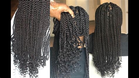 Short Senegalese Twist With Curly Ends Img Your