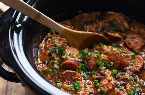 Foodista Slow Cooker Creole Chicken And Sausage