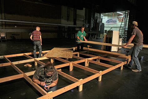 Delayed Stage Construction Hinders Theater Rehearsals The Wichitan