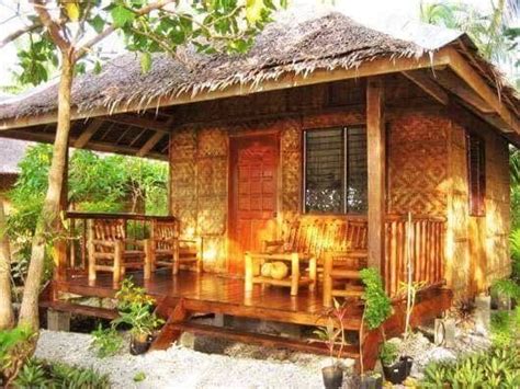 Pin By Loia Oro On Bahay Kubo Nipa Hut Bamboo House Design Hut House