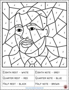 Also appropriate reading for black history month. Martin Luther King Jr. Music Coloring Pages (With images)