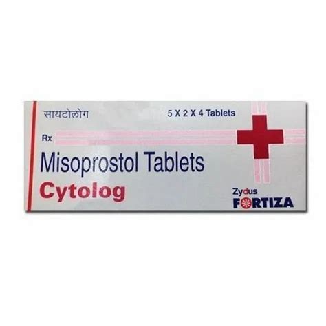 Cytolog Misoprostol 25 And 200 And 600 Mcg Tablet For Clinic Packaging