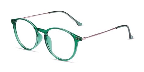 Amity Round Emerald Green Full Rim Eyeglasses Eyebuydirect In 2023 Green Glasses Frames