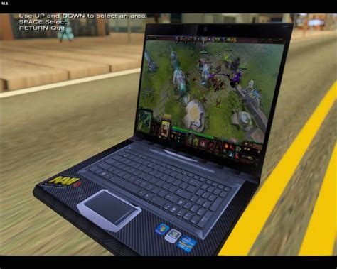 Gta San Andreas Notebook Mod V1 Alienware Gaming Mod