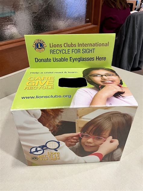 Accepting Eyeglasses Donations For Lions Clubs International Recycle For Sight Arena Eye Surgeons