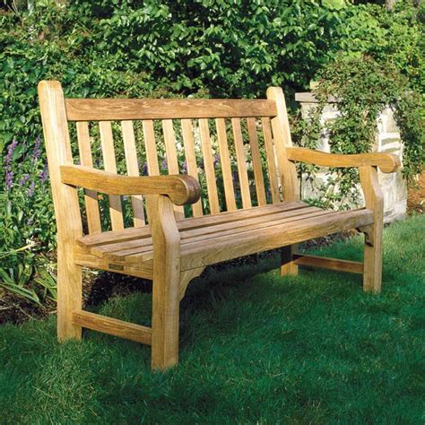 Kingsley Bate Hyde Park Bench Teak Furniture Wood Bench Outdoor Garden Bench Diy Outdoor