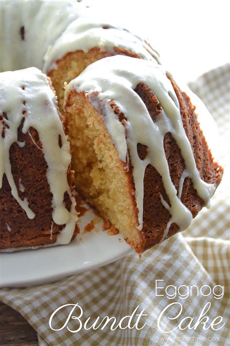 Grease and flour loaf pan, 9x5x3 inches. Eggnog Bundt Cake | Mother Thyme