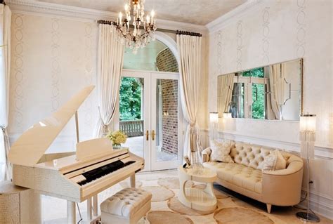 Piano room ideas how to decorate a room euro pianos. Luxury And Classy Living Rooms With Piano