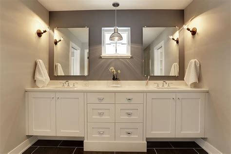 Textured walls are a great and easy way to create dimension in a room and improve the overall aesthetics of a space. Grey Quartz Bathroom Countertop Design Ideas