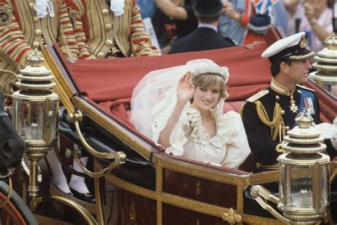 Post wedding, lady diana acquired the title princess of wales, which automatically made her the third highest female in the united kingdom order of precedence, after queen elizabeth and queen the. Princess Diana Wedding: Photos from Her Wedding to Prince ...