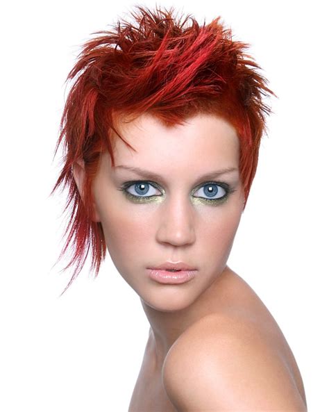Check spelling or type a new query. Very short hairstyle for red hair with a long side-lock