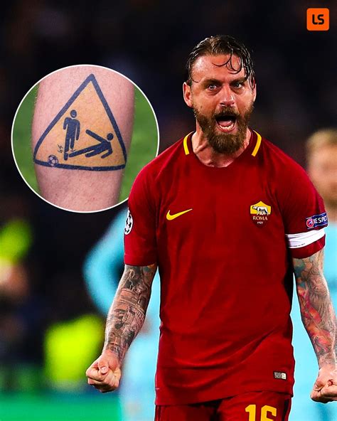 A Reminder Of New Roma Boss Daniele De Rossi S Incredible Tattoo