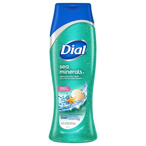 Dial Body Wash Sea Minerals 16 Ounce