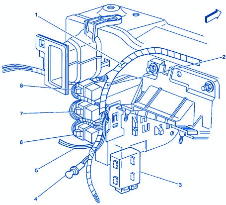 A belt diagram for a 1997 pontiac grand prix, what engine? Pontiac Grand Prix 3.8L 2002 Engine Fuse Box/Block Circuit Breaker Diagram » CarFuseBox