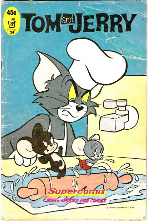 South African Comic Books Supercomix Tom And Jerry 24