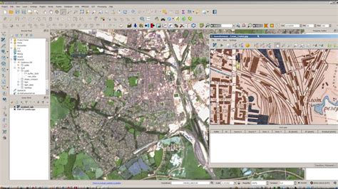 Georeferencing Image To Image In Qgis Youtube