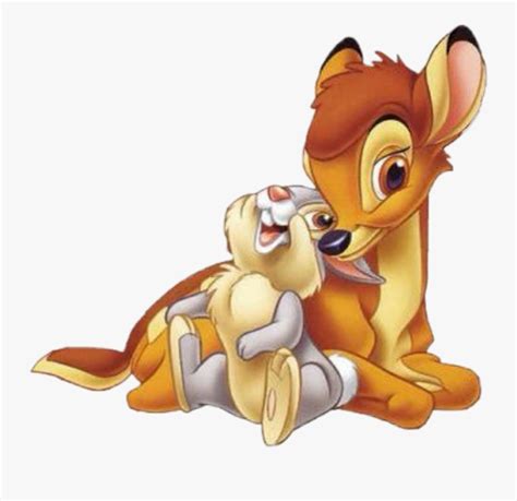 Sticker Disney Bambi Thumper Cute Bambi And Thumper Free