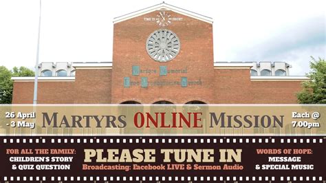Martyrs Memorial Church Was Live By Martyrs Memorial Church