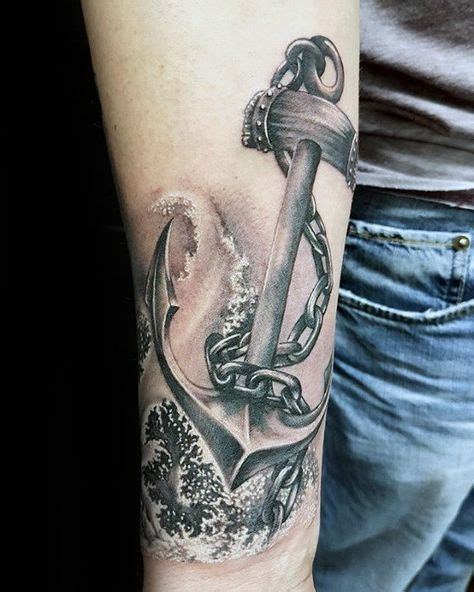 40 Realistic Anchor Tattoo Designs For Men Manly Ink Ideas Tattoos