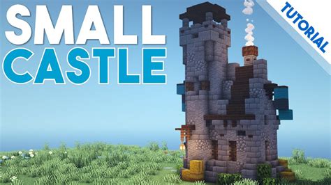 How To Build A Small Castle Minecraft 115 Tutorial Youtube