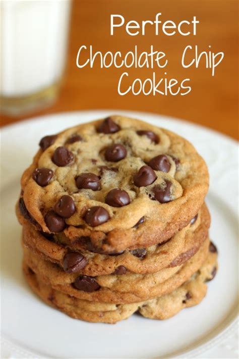 How to make perfect chocolate chip cookies. Perfect Chocolate Chip Cookies