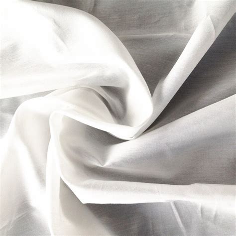140cm wide white thin silk cotton thin fabric suitable to summer dress shirt clothes lining