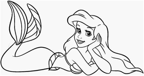 Coloring Pages: Ariel the Little Mermaid Free Printable Coloring Pages