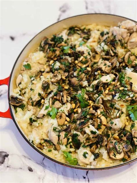 Chicken And Mushroom Risotto Calories